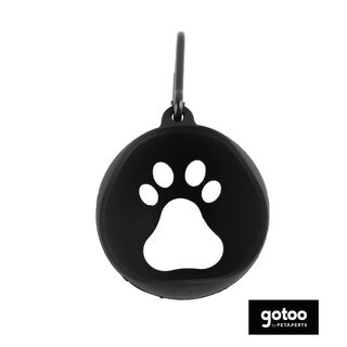 Gotoo Porta pelotas negro para perros