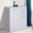 Mueble organizador de almacenaje HomCom color Blanco, , large image number null