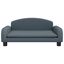 vidaXL Cama para perros de tela gris oscuro 50x40x30 cm, , large indicador imagen numero 8