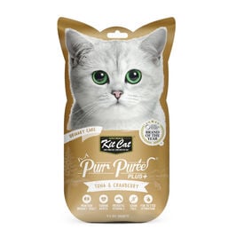 Kit Cat PurPuree Plus Urinary Atún Snack para gatos