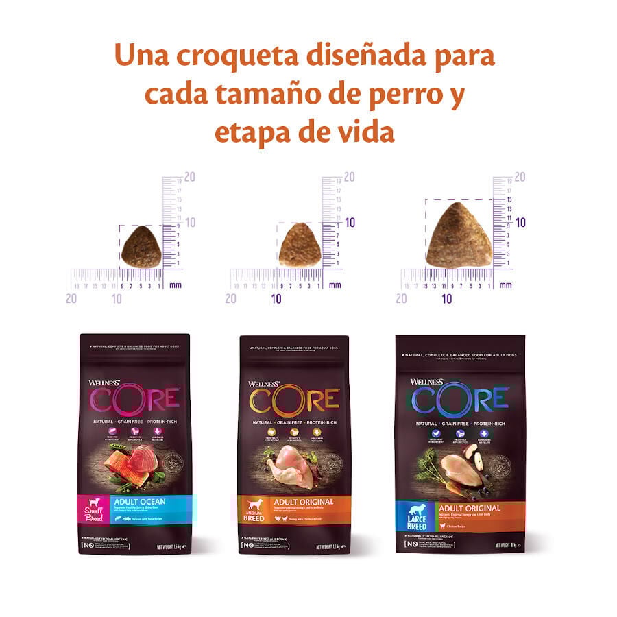 Wellness Core Adult Large Original Pollo pienso para perros thumbnail