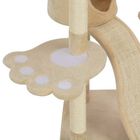 Rascador con postes de sisal para gatos color Beige, , large image number null