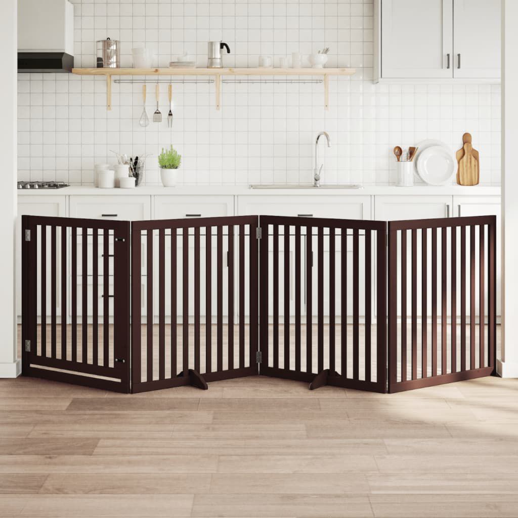 VidaXL Puerta Plegable Madera para Perros thumbnail