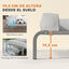 PawHut Cama Elevada Perros Gris Claro, , large indicador imagen numero 9