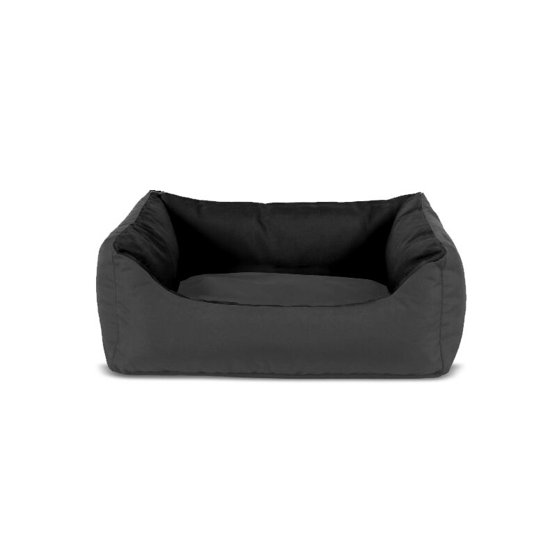 Gauty Cama para Perros y Gatos  Tela Impermeable - Gris y Negro, , large Imagen numero 1
