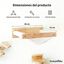 Hamaca de Pared para Gatos FUKUMARU &ndash; Estante Elevado Resistente y Ahorra Espacio, , large indicador imagen numero 2
