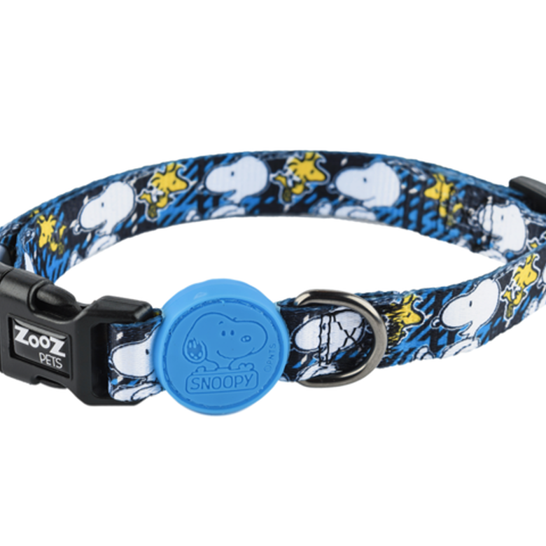 Collar para perro Snoopy color azul, , large image number null
