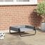 vidaXL Cama Elevada para Perros Sofá Silla Tela Oxford y Acero Gris Antracita, , large indicador imagen numero 6