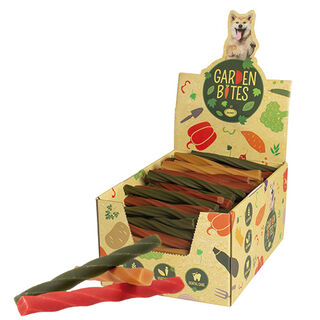 Duvo Garden Bites Veggie Dental Twisters para perros