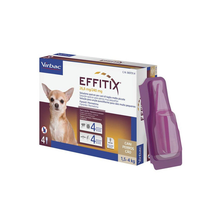 Effitix Antiparasitario en Pipetas para perros thumbnail