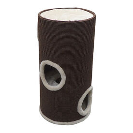 Duvo Tower Rascador marrón para gatos