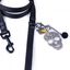 Correa Luckly Total Black para perros color Negro, , large indicador imagen numero 3
