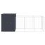 vidaXL Caseta perros con corral acero galvanizado gris 165x251x181 cm, , large indicador imagen numero 3