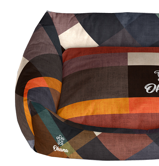 Cuna Rectangular Honua Talla S Color Patch Ancho 40 cm Largo 46 cm Alto 23 cm, , large Imagen numero 2