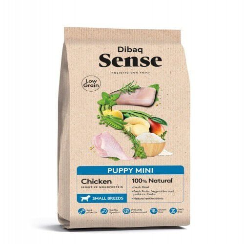 Pienso Dibaq Sense Low Grain Light Puppy Mini  para perros sabor Pollo
