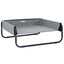 vidaXL Cama Elevada para Perros Sofá Silla Tela Oxford y Acero Gris Antracita, , large indicador imagen numero 1