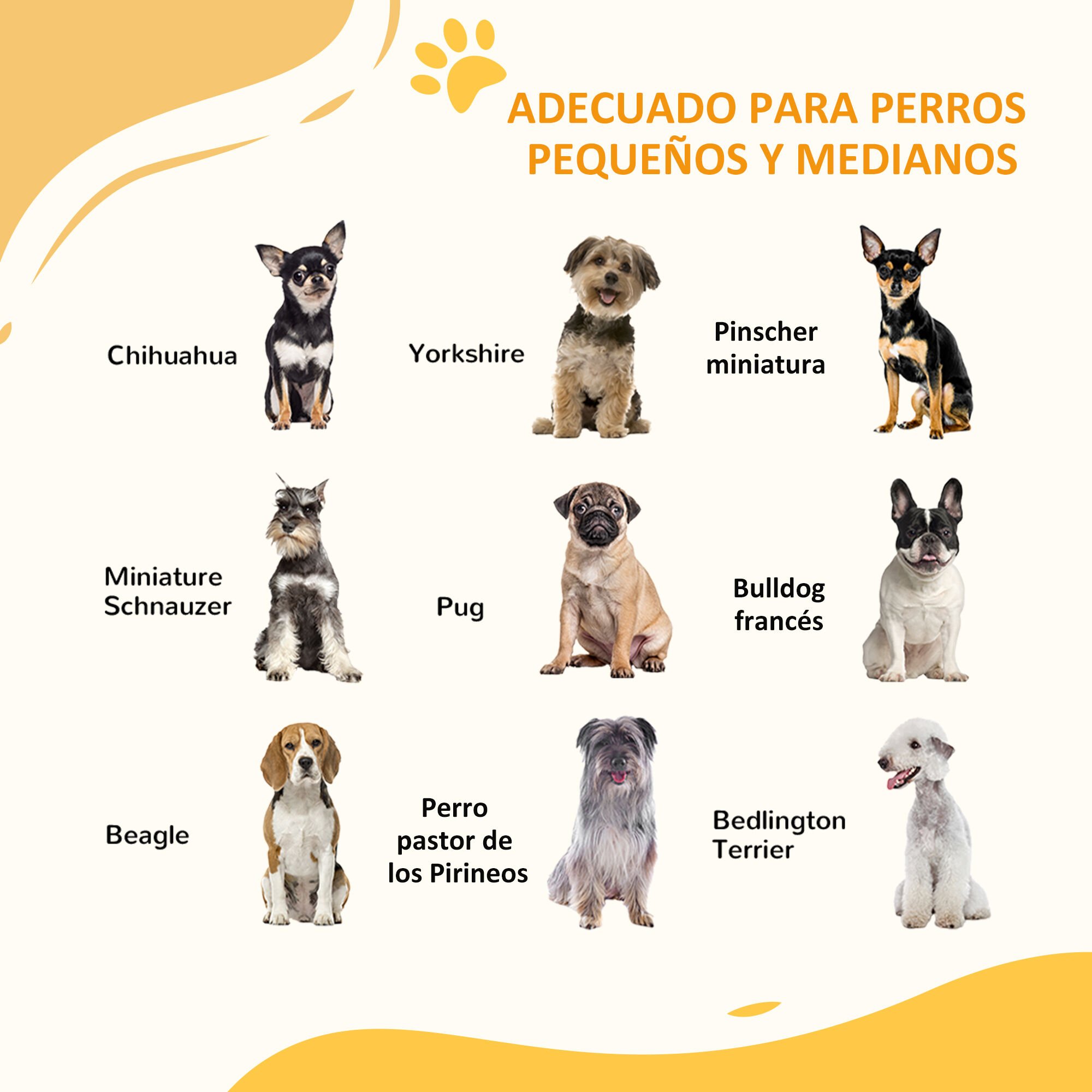 PawHut Barrera de Seguridad Blanco thumbnail