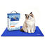 Nobleza Alfombrilla Refrescante para Mascotas &ndash; Gel Auto-refrigerante No T&oacute;xico, Ideal para Perros y Gatos en Verano &ndash; Tama&ntilde;o: 70x110 cm &ndash; Azul, , large indicador imagen numero 10
