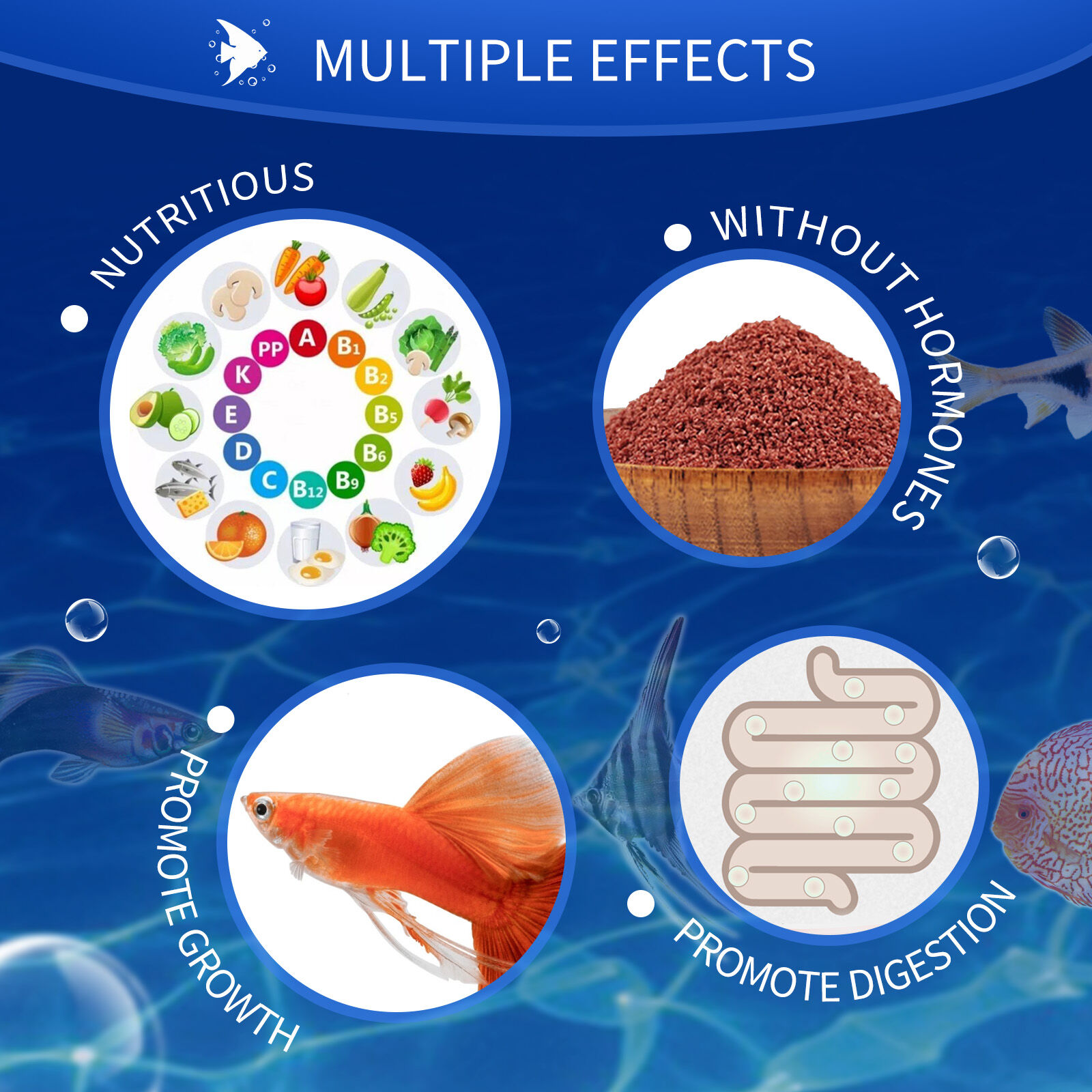 Nobleza - Ali1mento para Pez Peque&ntilde;o, Granulado Blando de Lento Hundimiento para Peces, 45 g/ 100 ml, , large Imagen numero 3