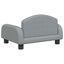 vidaXL Cama para perros de tela gris claro 70x45x30 cm, , large indicador imagen numero 10