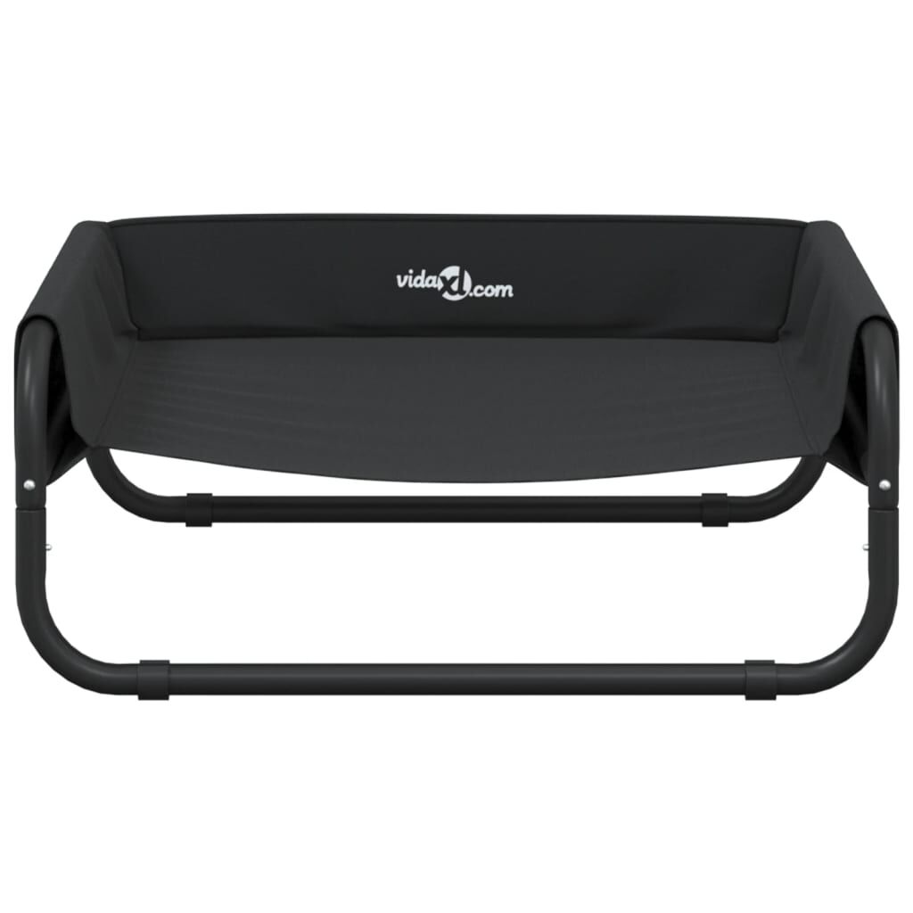 vidaXL Cama elevada para perros tela oxford y acero gris antracita, , large Imagen numero 8