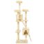 Rascador grande con postes color Beige, , large indicador imagen numero 3