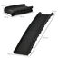 PawHut Rampa Plegable para Perros y Gatos con Alfombra Antideslizante Escaleras de Mascotas para Coche Cama Sofá Carga 75 kg 155x39x14 cm Negro., , large indicador imagen numero 2