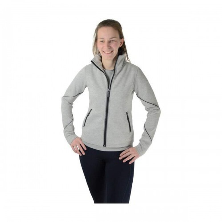 Chaqueta polar London Edition para mujer color Gris Claro, , large image number null