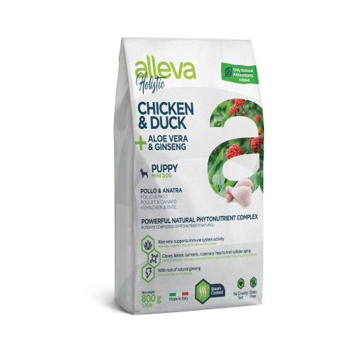 Pienso Alleva Holistic Puppy/Junior Chicken Mini sabor Pollo, , large Imagen numero 2