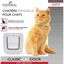 Puerta gatera para gatos color Blanco, , large indicador imagen numero 4