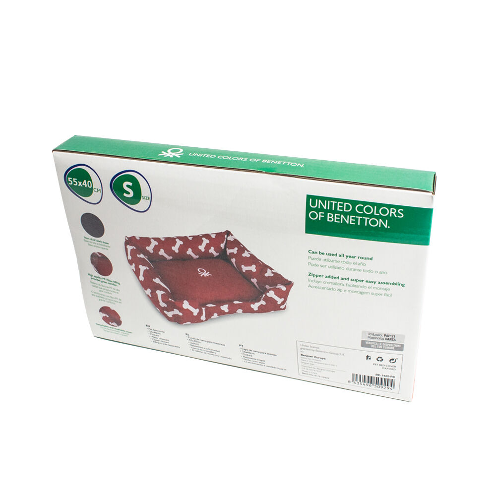 Benetton funda cuna Rojo Huesos L:75*65 CM, , large Imagen numero 2