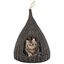 Casa tipi con cojín para gatos color Gris, , large indicador imagen numero 1