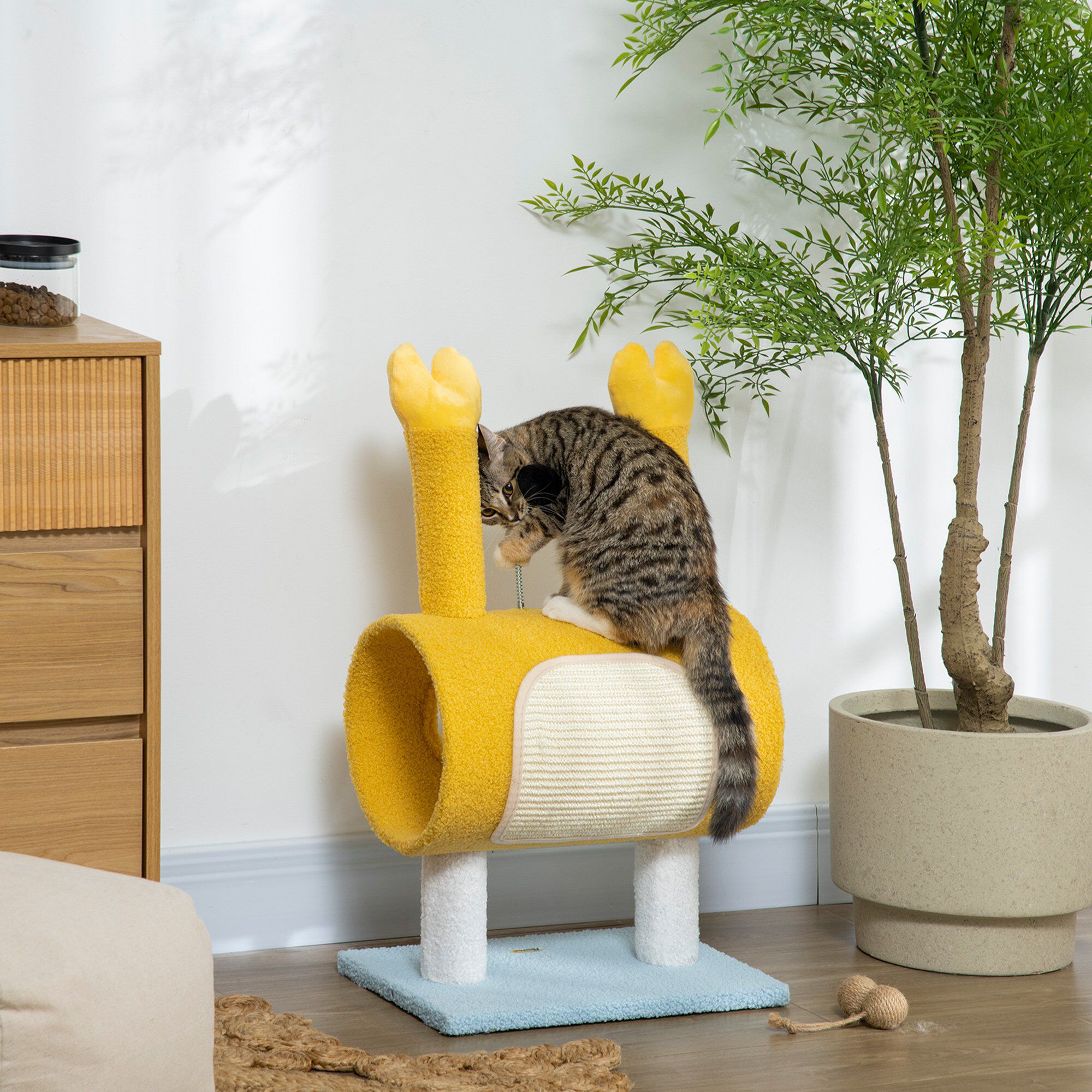 PawHut &Aacute;rbol Rascador para Gatos, , large Imagen numero 2