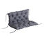 Outsunny Cojín para Banco con Respaldo 150x98x8 cm Colchón de Banco de 3 Plazas con 6 Cordones de Fijación para Jardín Terraza Balcón Exterior Gris, , large indicador imagen numero 6