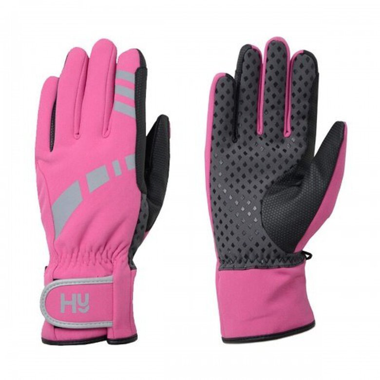 Guantes reflectantes impermeables multiusos para adultos color Rosa, , large image number null