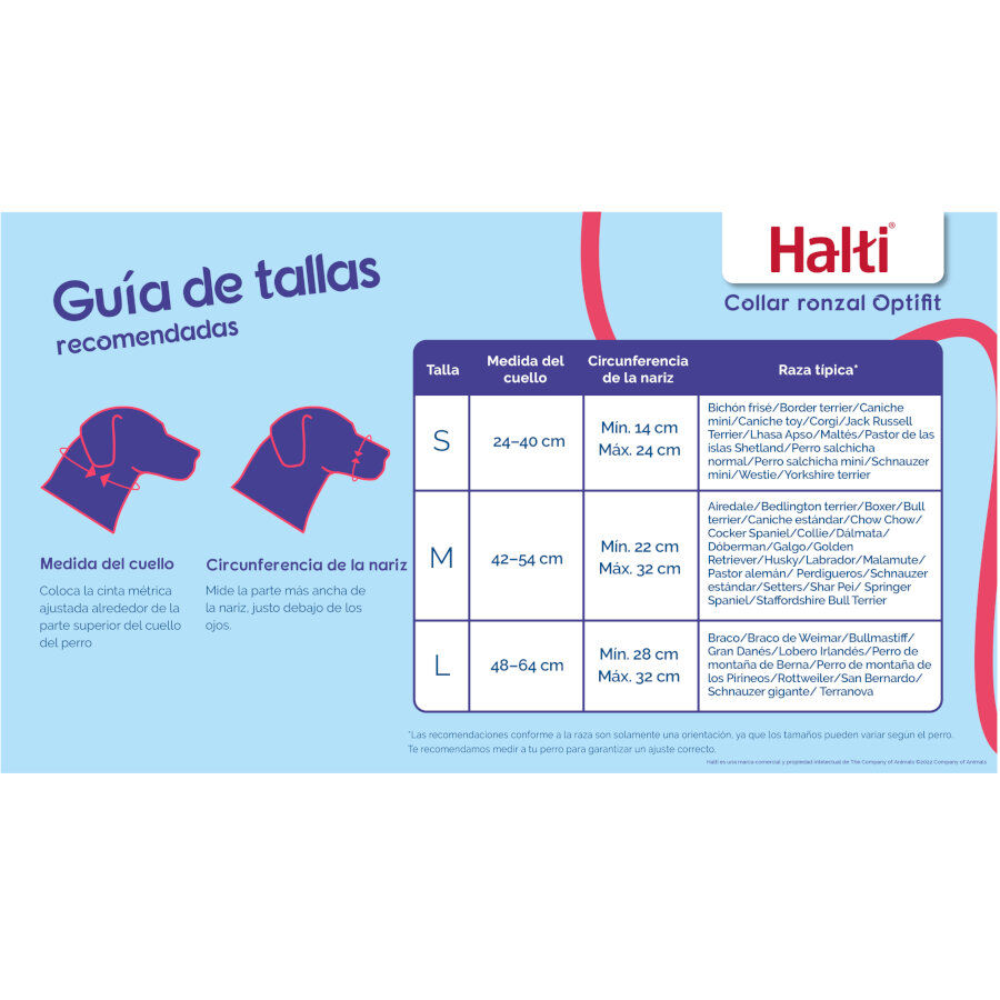 Halti Optifit collar antitirones negro para perros thumbnail