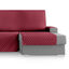 Vipalia Protector Cubresofa Rombos. Granate. Chaise Longue Derecha 240 cm, , large indicador imagen numero 3