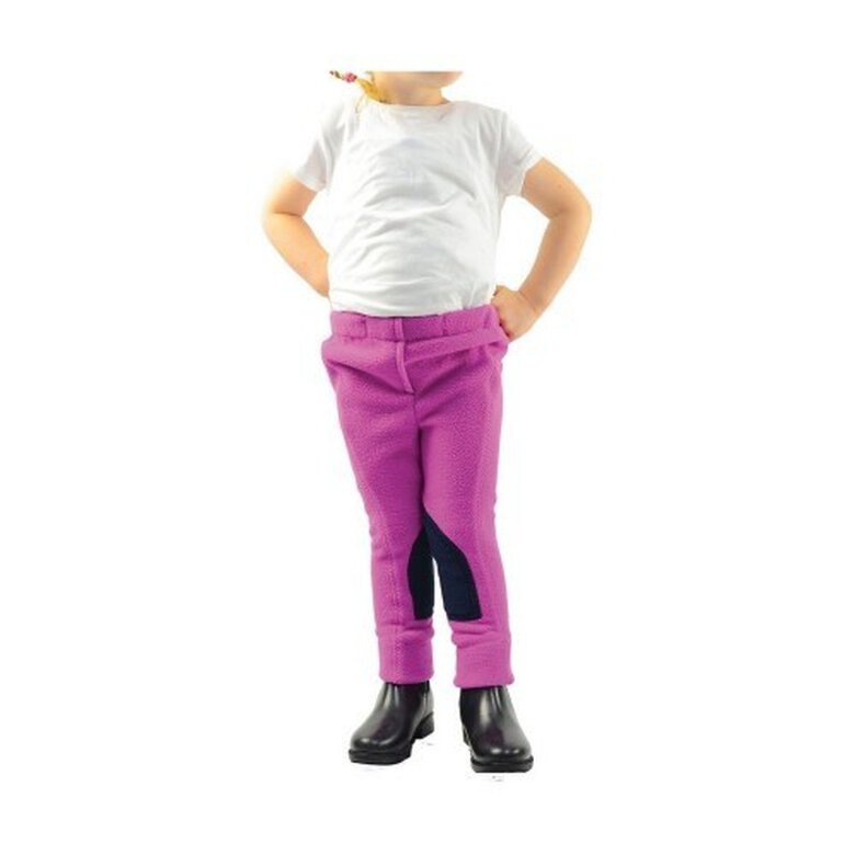 Pantalón infantil para montar color Rosa/ Azul Marino, , large image number null
