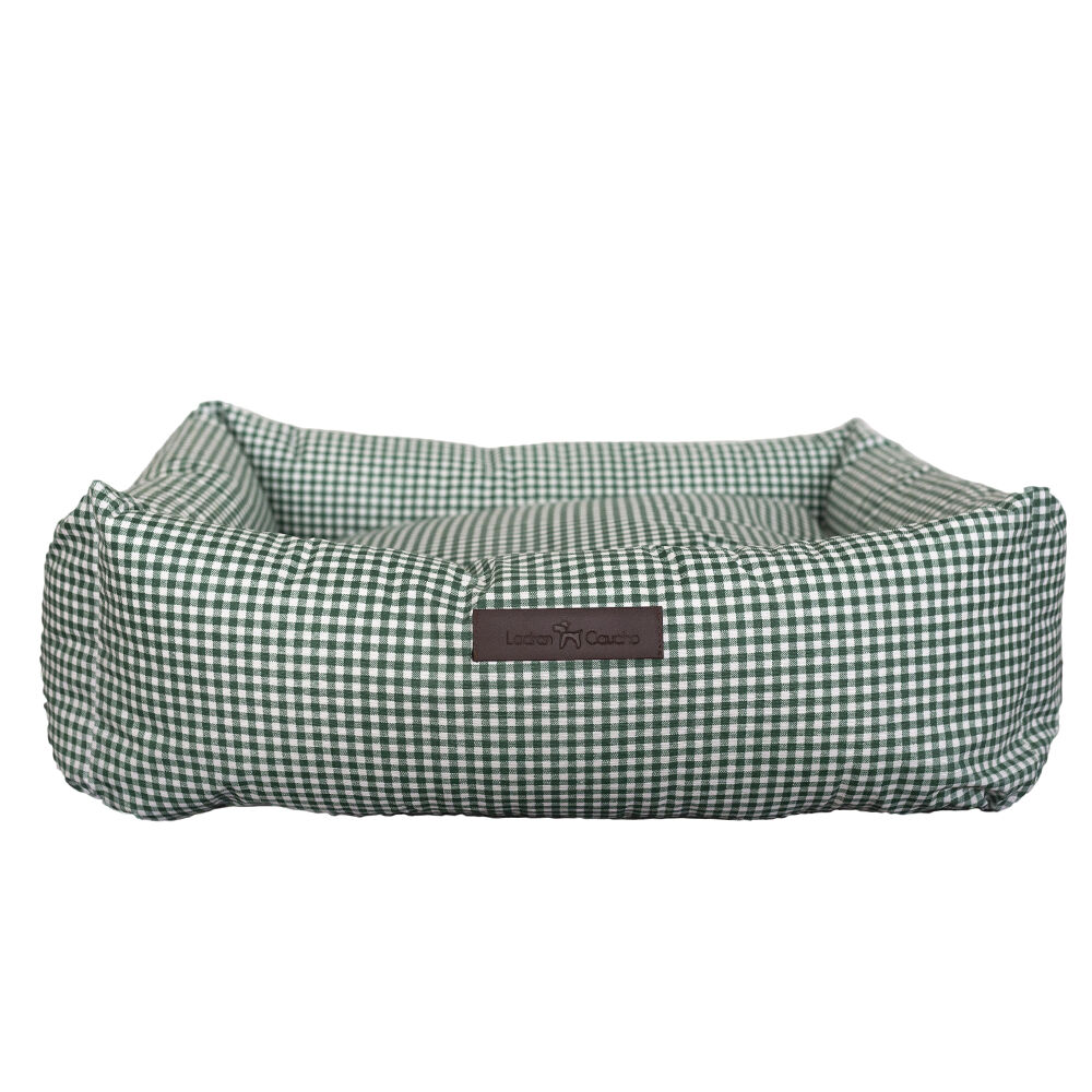 CAMA IMPERMEABLE VICHY VERDE - M, , large Imagen numero 1