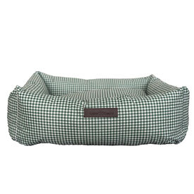 Ladran Gaucho Cama verde impermeable Vichy para perros