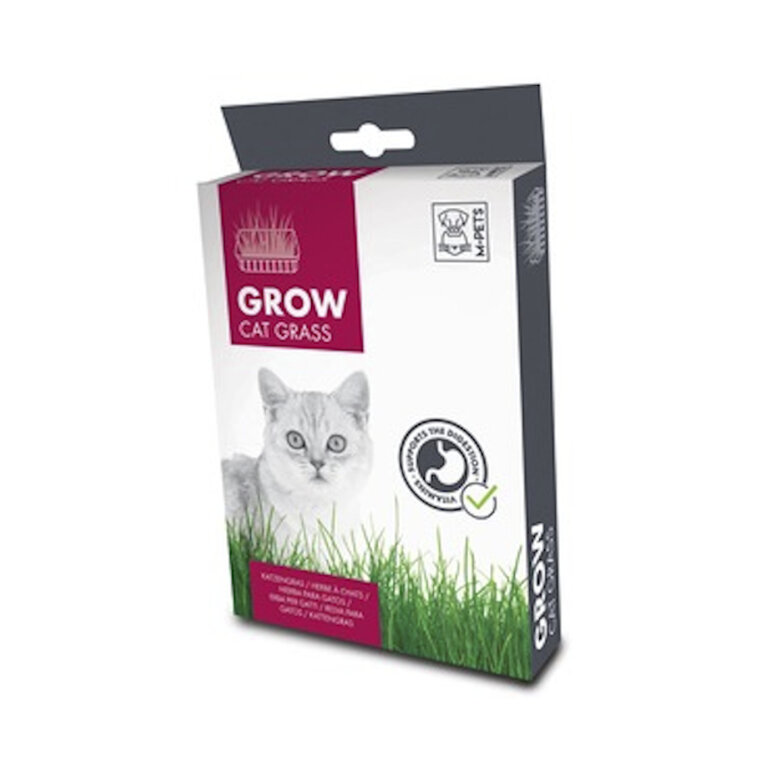 M-Pets Hierba Grow con Vitaminas para gatos, , large image number null