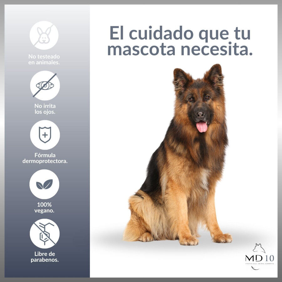 MD-10 Champú Hidratante y Dermoprotector para Pastor Alemán thumbnail