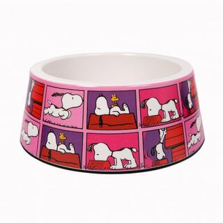 Comedero para perros Snoopy Filmcolor color rosa