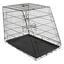 Kerbl jaula plegable negra para perros, , large indicador imagen numero 1