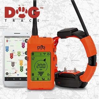 Collar localizador GPS Para Perros Dogtrace X30T color Naranja