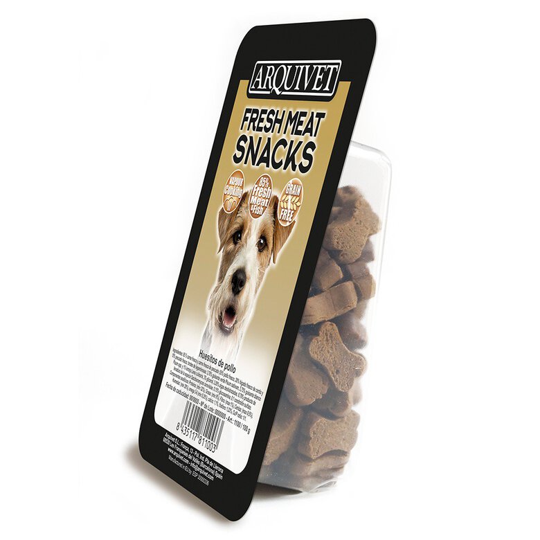 Galletas Fresh Meat Dog Snacks "Huesitos" Arquivet para perros sabor Pollo, , large image number null