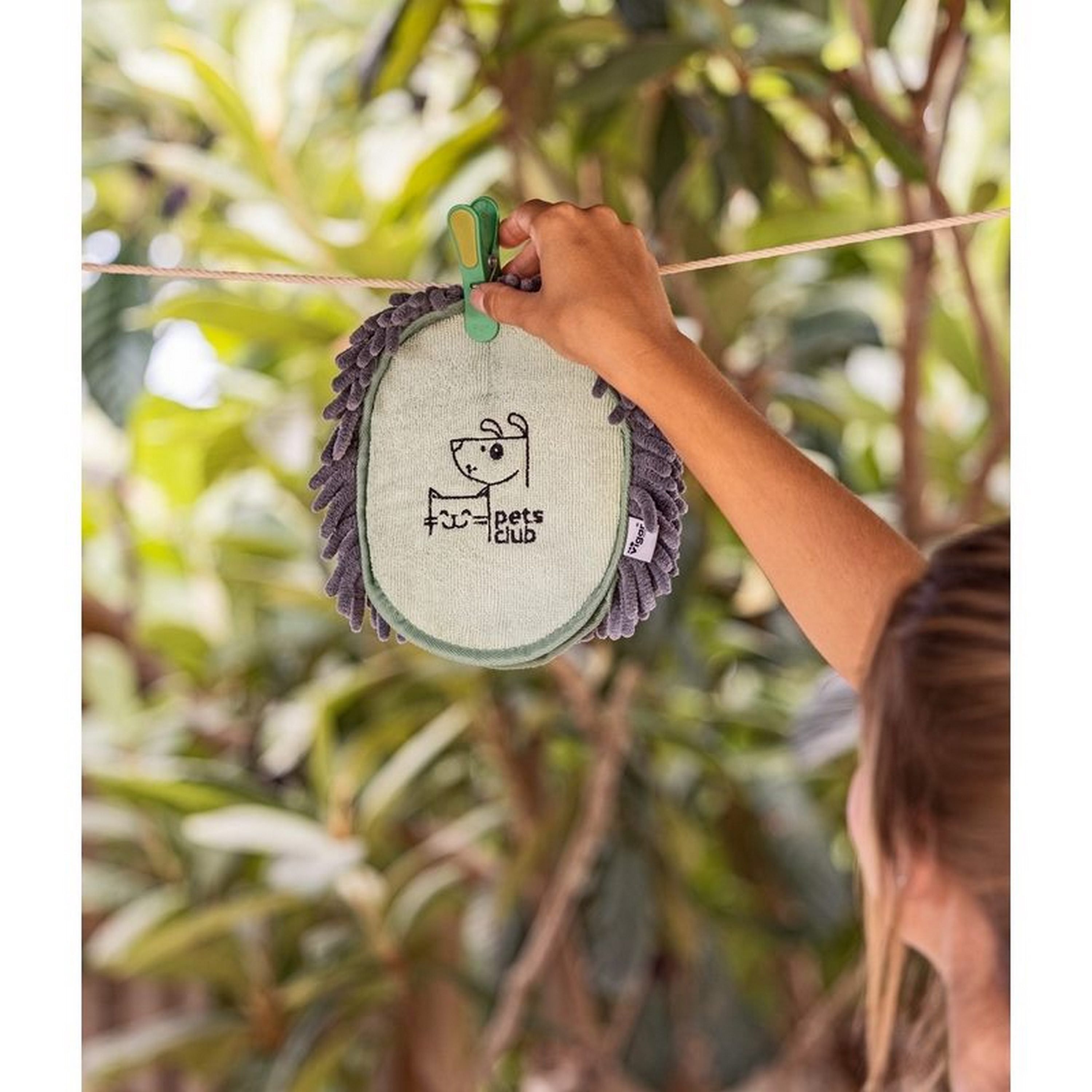 Vigar Pets Club Manopla de microfibra para perros thumbnail