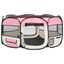 Corral de lona para perros color Rosa, , large indicador imagen numero 10
