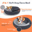 Nobleza Cama Perro con Manta, Cama Perros Medianos Lavable, Cama Gato con Cubierta de Cueva, Cama de perro Redonda con Fondo Antideslizantes, M, 66cm, , large indicador imagen numero 2