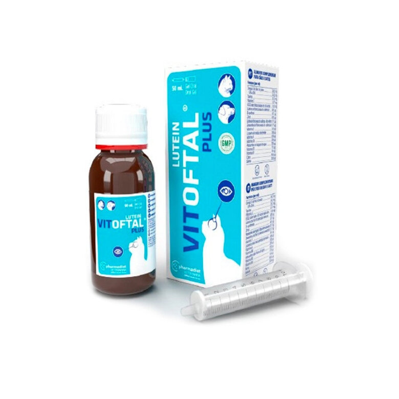 50 ml Pharmadiet Vitoftal Lutein Protector ocular para perros y gatos